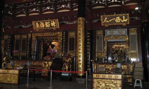 Zdjecie SINGAPUR / dzielnica chiska / witynia / Thai Hock Keng Temple