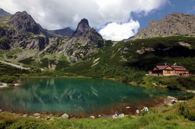 Zdj cia: Dolina Zielona Kiemarska, Tatry Bielskie, Schronisko nad Zielonym Stawem Kiemarskim , SOWACJA