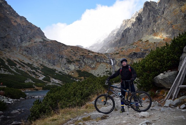 Zdj cia: Dolina Wielicka, Tatry, Na rowerze pod Gerlachem, SOWACJA