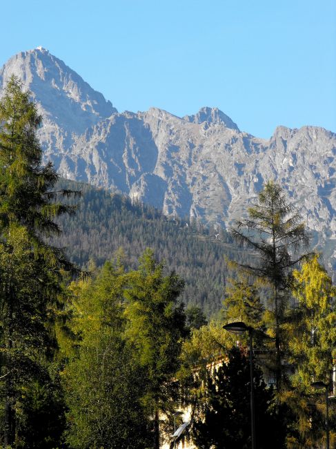 Zdjęcia: Smokowiec, Tatry, Widok na Łomnicę, SłOWACJA Zdjęcia: Smokowiec, Tatry, Widok na Łomnicę, SłOWACJA