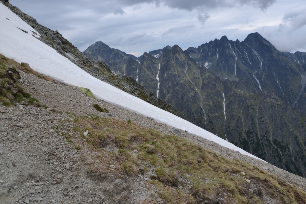 Zdjęcia: Pod Sławkowskim, Tatry Wysokie, Widok w stronę Łomnicy spod Sławkowskiego, SłOWACJA Zdjęcia: Pod Sławkowskim, Tatry Wysokie, Widok w stronę Łomnicy spod Sławkowskiego, SłOWACJA