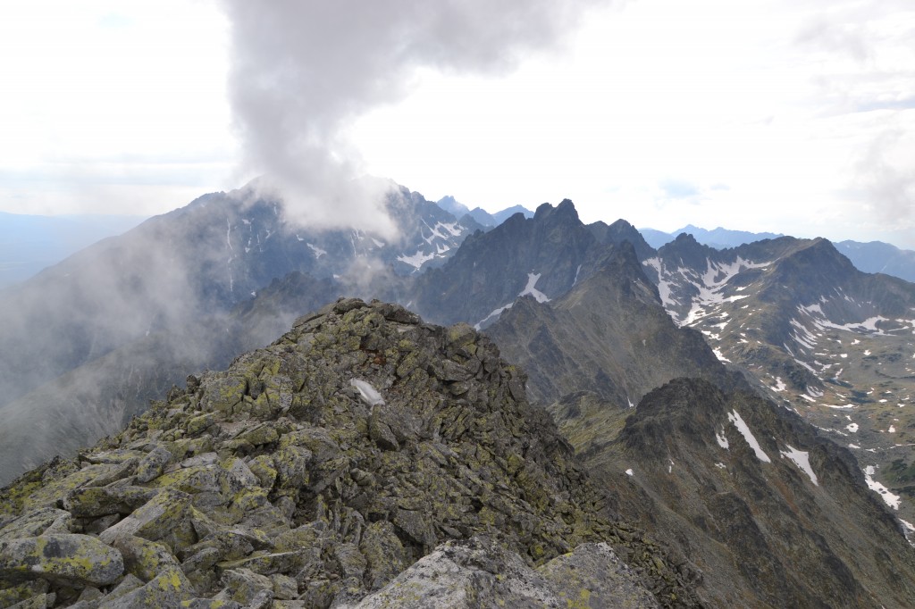 Zdjęcia: Sławkowski Szczyt, Tatry Wysokie, Widok ze Sławkowskiego w stronę Gerlacha, SłOWACJA Zdjęcia: Sławkowski Szczyt, Tatry Wysokie, Widok ze Sławkowskiego w stronę Gerlacha, SłOWACJA