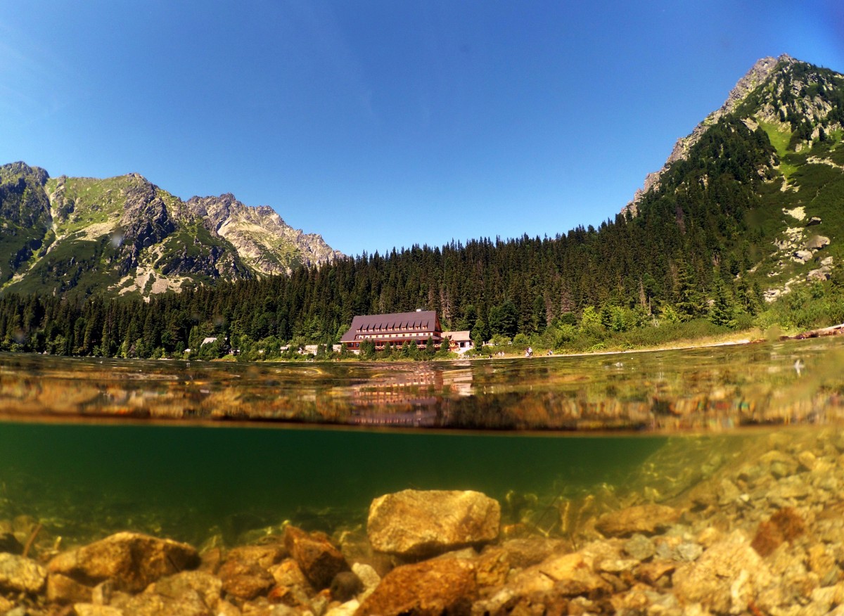 Zdjęcia: Schronisko nad Popradzkim Stawem, Tatry Wysokie, Schronisko z innej perspektywy, SłOWACJA Zdjęcia: Schronisko nad Popradzkim Stawem, Tatry Wysokie, Schronisko z innej perspektywy, SłOWACJA