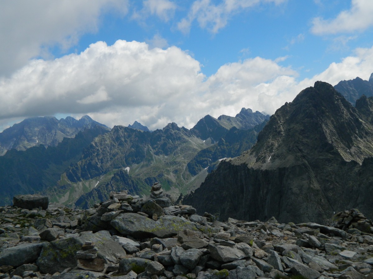 Zdjęcia: Przełęcz Waga 2337 m., Rysy., Widok z Wagi 2337 m., SłOWACJA Zdjęcia: Przełęcz Waga 2337 m., Rysy., Widok z Wagi 2337 m., SłOWACJA