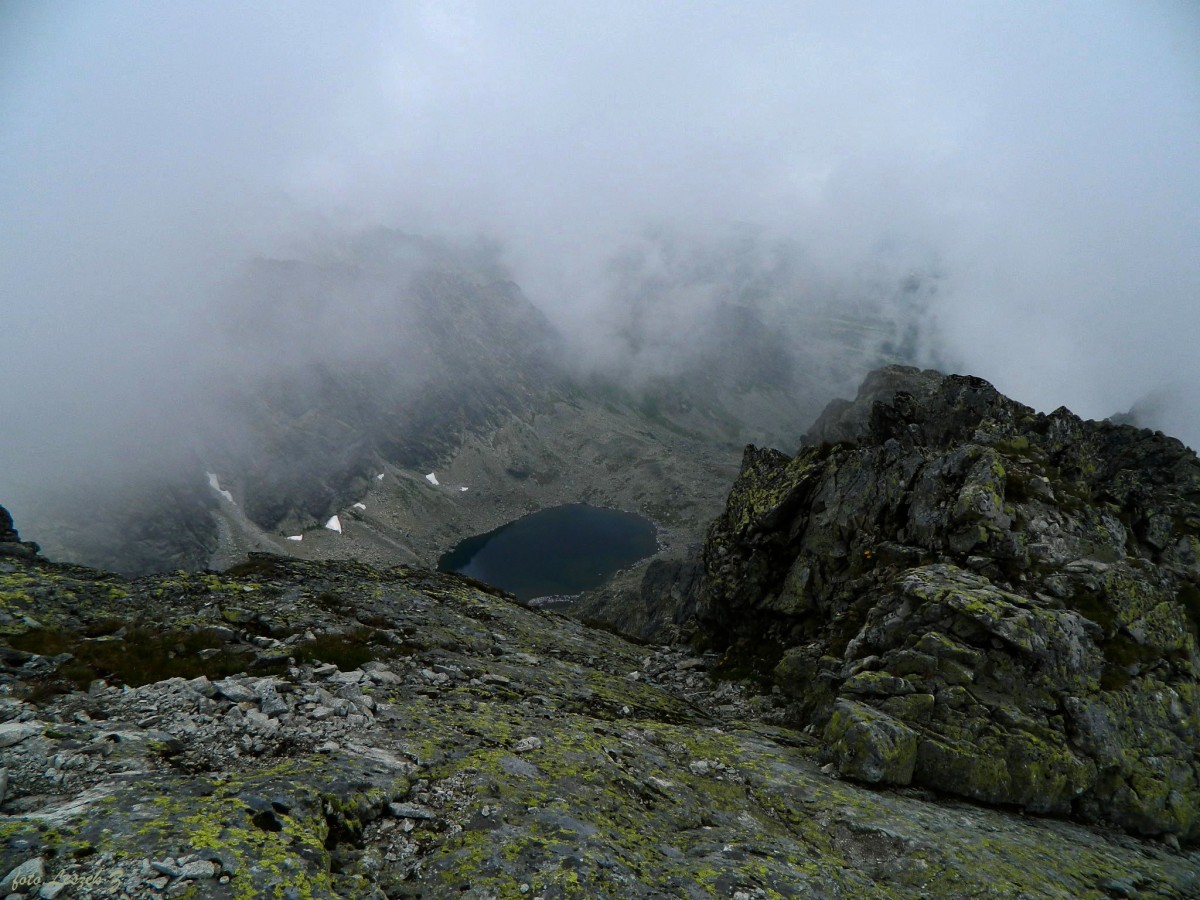 Zdjęcia: Szlak na Krywań 2496 m. , Wysokie Tatry., Widok z Krywańskiej Przełączki., SłOWACJA Zdjęcia: Szlak na Krywań 2496 m. , Wysokie Tatry., Widok z Krywańskiej Przełączki., SłOWACJA
