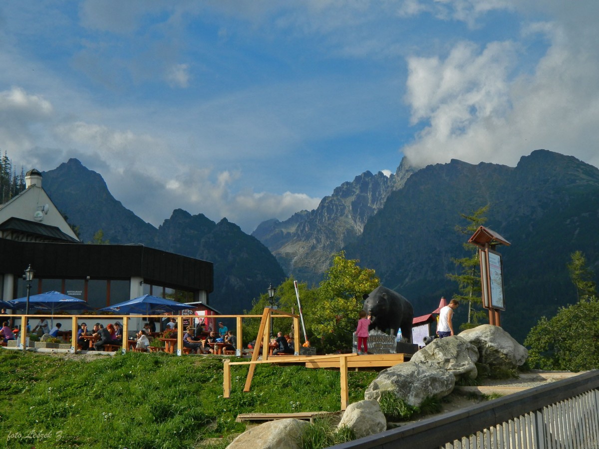 Zdjęcia: Siodełko 1285 m., Wysokie Tatry., Z Siodełka (Hrebienok)., SłOWACJA Zdjęcia: Siodełko 1285 m., Wysokie Tatry., Z Siodełka (Hrebienok)., SłOWACJA