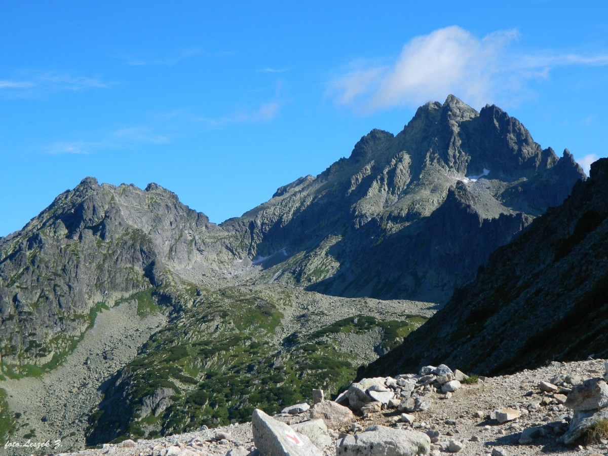 Zdjęcia: Przełęcz pod Osterwą., Wysokie Tatry., Z Przełęczy pod Osterwą 1966 m., SłOWACJA Zdjęcia: Przełęcz pod Osterwą., Wysokie Tatry., Z Przełęczy pod Osterwą 1966 m., SłOWACJA
