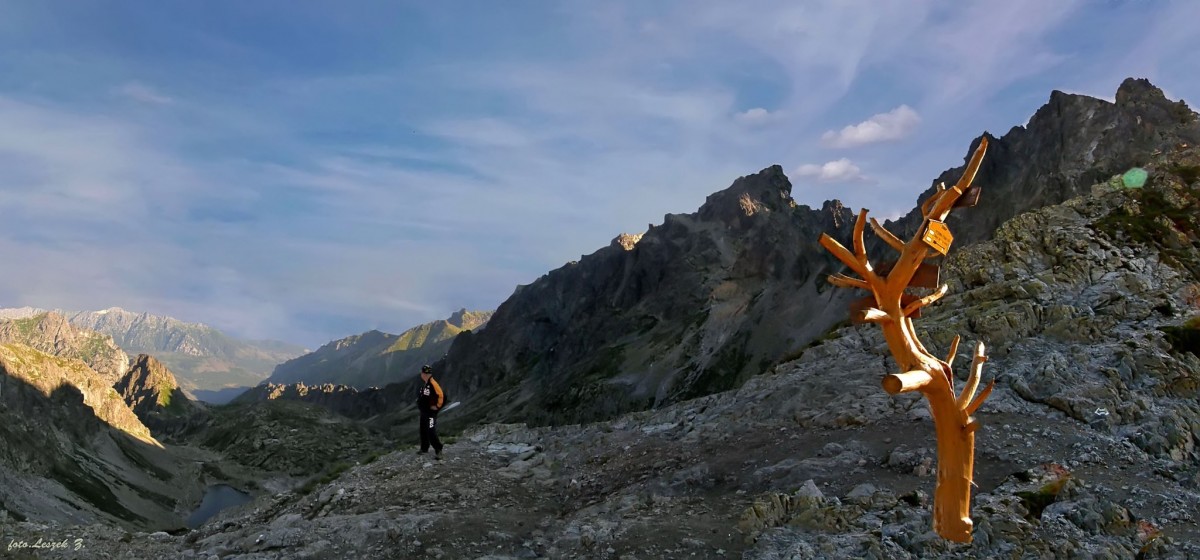 Zdjęcia: Polski Grzebień., Wysokie Tatry., Widok z Polskiego Grzebienia w kierunku północnym., SłOWACJA Zdjęcia: Polski Grzebień., Wysokie Tatry., Widok z Polskiego Grzebienia w kierunku północnym., SłOWACJA