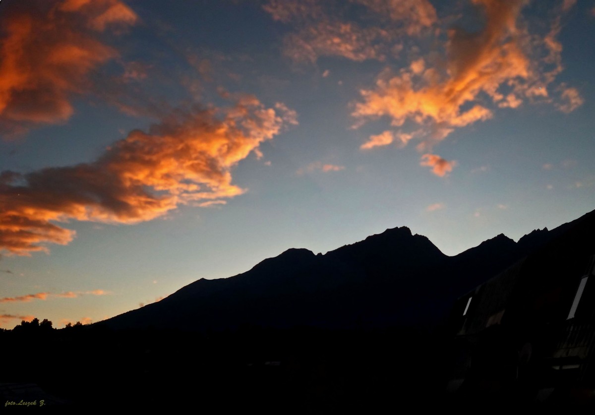 Zdjęcia: Nowa Leśna., Wysokie Tatry., Zachód słońca nad Wysokimi Tatrami., SłOWACJA Zdjęcia: Nowa Leśna., Wysokie Tatry., Zachód słońca nad Wysokimi Tatrami., SłOWACJA