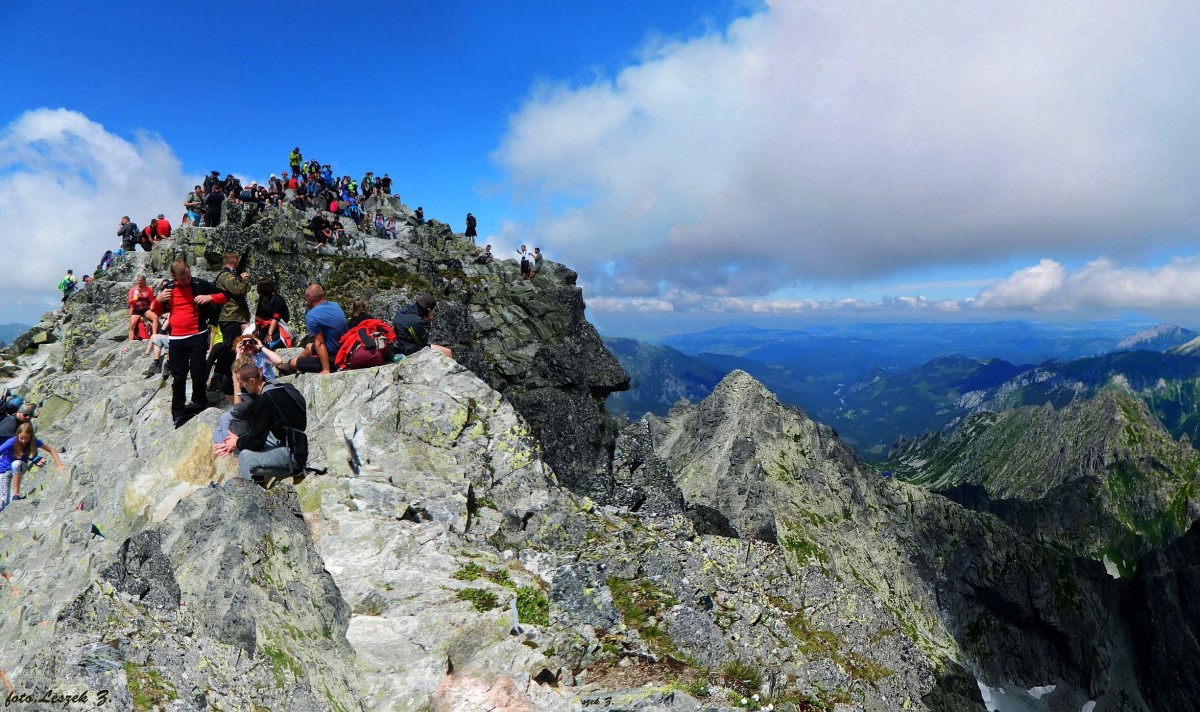 Zdjęcia: Rysy Słowackie. (2503m.), Wysokie Tatry., Widok ze Słowackich Rysów., SłOWACJA Zdjęcia: Rysy Słowackie. (2503m.), Wysokie Tatry., Widok ze Słowackich Rysów., SłOWACJA