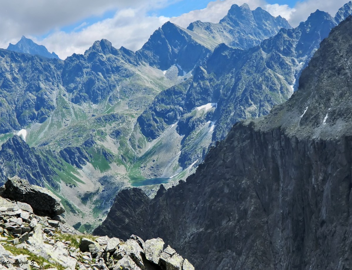 Zdjęcia: Przełęcz Waga. , Wysokie Tatry., Ciężki Staw w Ciężkiej Dolinie., SłOWACJA Zdjęcia: Przełęcz Waga. , Wysokie Tatry., Ciężki Staw w Ciężkiej Dolinie., SłOWACJA