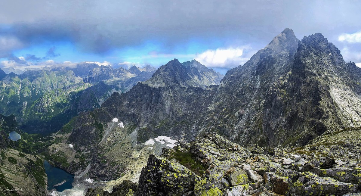 Zdjęcia: Przełęcz Waga (Waha)., Wysokie Tatry., Widok z Przełęczy Waga 2340 m., SłOWACJA Zdjęcia: Przełęcz Waga (Waha)., Wysokie Tatry., Widok z Przełęczy Waga 2340 m., SłOWACJA