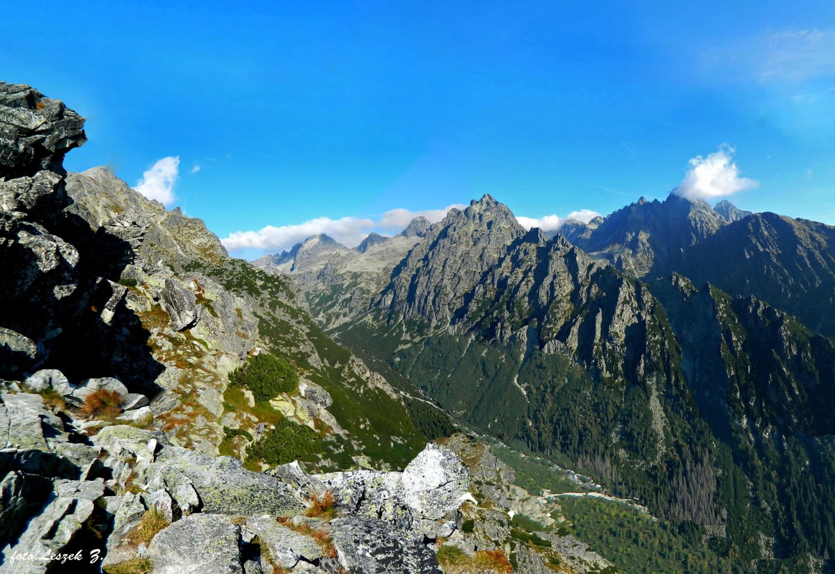 Zdjęcia: Sławkowski Grzebień (Strbavy Hreben)., Wysokie Tatry., Ze szlaku na Sławkowski szczyt., SłOWACJA Zdjęcia: Sławkowski Grzebień (Strbavy Hreben)., Wysokie Tatry., Ze szlaku na Sławkowski szczyt., SłOWACJA