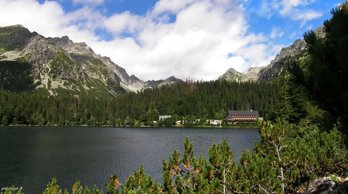Zdjęcia: Popradzki Staw., Wysokie Tatry., Schronisko nad Popradzkim Stawem., SłOWACJA Zdjęcia: Popradzki Staw., Wysokie Tatry., Schronisko nad Popradzkim Stawem., SłOWACJA