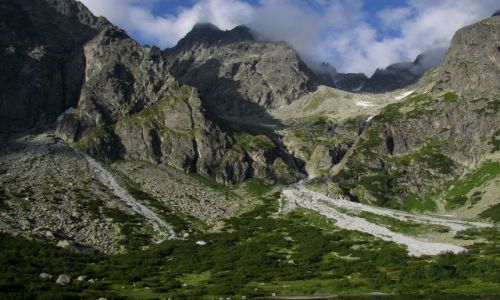 Zdjecie SOWACJA / Tatry Wysokie / Dolina Zeleneho plesa / Baranie Rogi