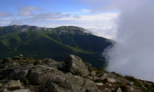 Zdjecie SOWACJA / Tatry / Rakuska Czuba / Nadchodzi chmura