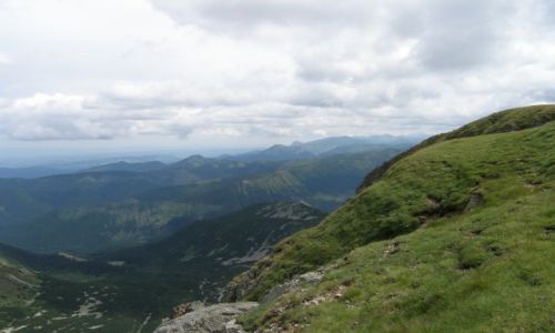 Zdjecie SOWACJA / - / Tatry Zachodnie / Dolina Rohacka z Brestovej