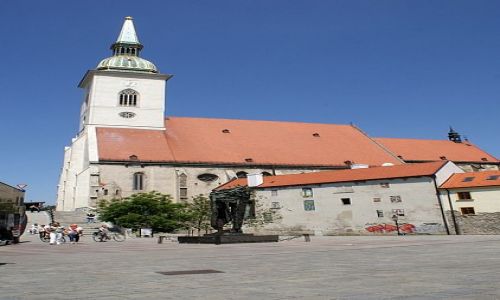 Zdjecie SOWACJA / Europa rodkowa / Bratysawa / Koci w. Marcina