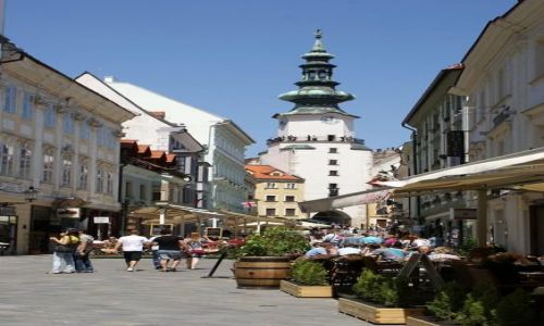 Zdjecie SOWACJA / Europa rodkowa / Bratysawa / Brama Michalska
