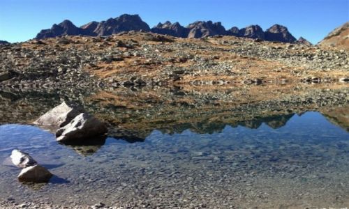 Zdjęcie SłOWACJA / Tatry / Popradske Pleso 20.10.2012 / Pleso
