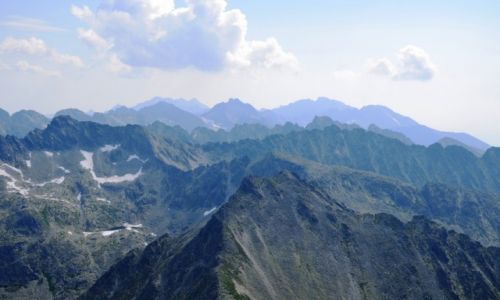 Zdjecie SOWACJA / Tatry Wysokie  / Tatry Sowackie / panorama...