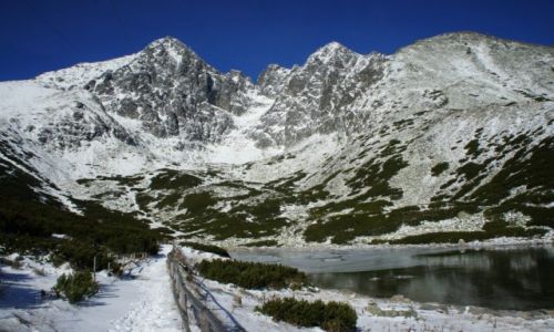 Zdjcie SOWACJA / Okres Poprad / omnicki Staw  /  Pasmo omnicy, widok z omnickiego Stawu 