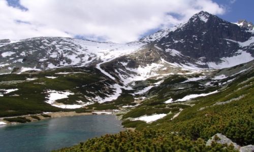 Zdjecie SOWACJA / Poprad / omnicki Staw  / Szczyt omnica