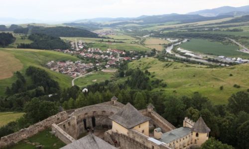 Zdjcie SOWACJA / Stara Lubownia / Zamek Lubownia / Widok na Star Lubowni