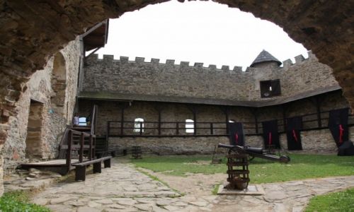 Zdjcie SOWACJA / Stara Lubownia / Zamek Lubownia / Mury obronne