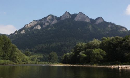 Zdjecie SOWACJA / Pieniny / Dunajec / Pod szczytem