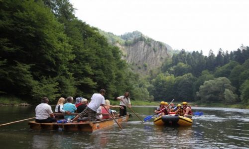 Zdjcie SOWACJA / Pieniny / Dunajec / Mijanka