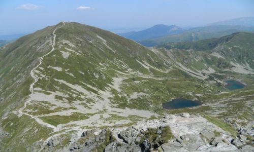 Zdjecie SOWACJA / Tatry  / .. / widok z Ostrego Rohacza na Woowiec