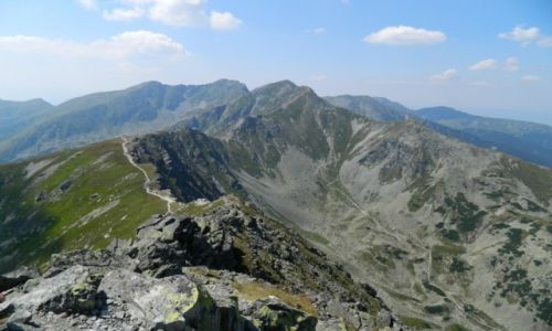 Zdjecie SOWACJA / Tatry  / .. / widok z Paczliwego Rohacza na Tatry Sowackie