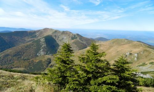 Zdjęcie SłOWACJA / SK. / widok z wielkiego Krivania  w kierunku na Mały Krivan / Mała Fatra