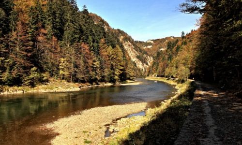 Zdjcie SOWACJA / Sromowce Nine / Pieniny / Przeomem Dunajca.
