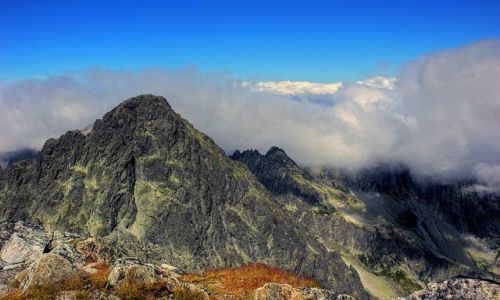 Zdjecie SłOWACJA / Tatry Wysokie / łomnicki Szczyt / jeszcze jedno spojrzenie z łomnickiego Szczytu