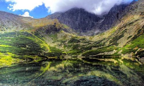 Zdjęcie SłOWACJA / Tatry Wysokie / Skalne jezioro / Skalnate Pleso
