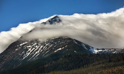 Zdjecie SOWACJA / Tatry / Krywa / pod mglist pierzyn