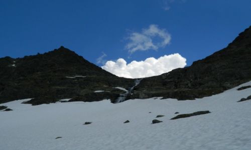 Zdjecie SOWACJA / tatry / w drodze na rysy okolice abiego stawu / gdzie na szlaku
