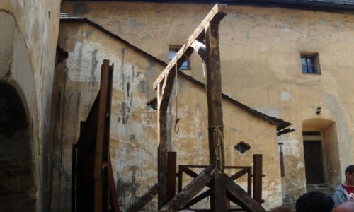 Zdjecie SłOWACJA / - / Orawa / szubienica na zamku