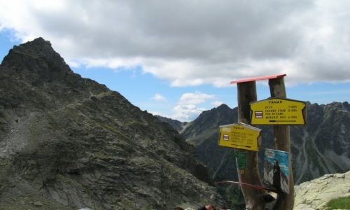 Zdjecie SOWACJA / Tatry Wysokie / Przy Chacie pod Rysami / Pozor pod Cikim Szczytem