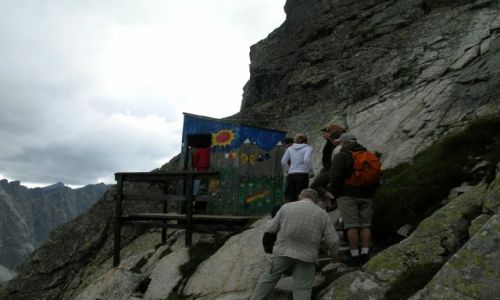 Zdjecie SOWACJA / Tatry Wysokie / Przy Chacie pod Rysami / Kolejka grska