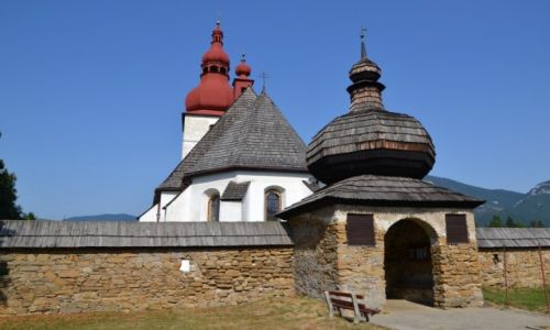 Zdjecie SOWACJA / - / Liptowskie Matiaszowce / Stary koci