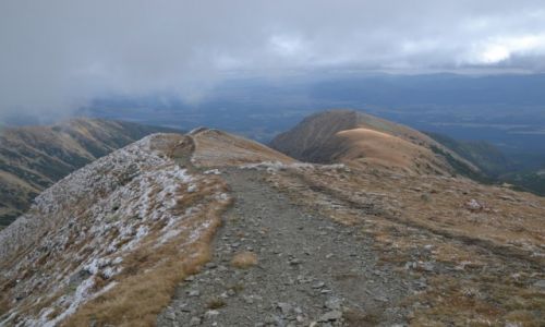 Zdjecie SOWACJA / - / Tatry Zachodnie / Widok z Bystrej