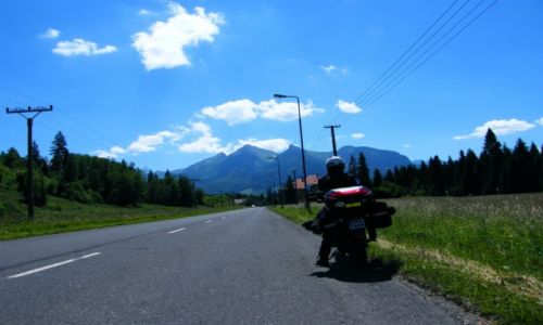 Zdj�cie S�OWACJA / Presovsky Kraj  / Tatry Wysokie / Tatry Wysokie Motocyklem