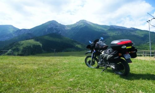 Zdj�cie S�OWACJA / Presovsky Kraj  / Tatry Wysokie / Tatry Wysokie Motocyklem 