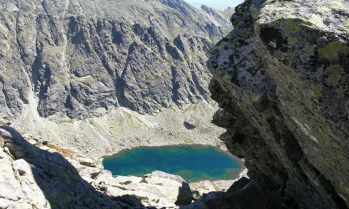 Zdjecie SOWACJA / Tatry Wysokie / Przecz Daxtera pod Krywaniem / Zelene Kryvanske Pleso