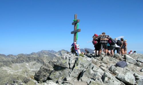 Zdjecie SOWACJA / Tatry Wysokie / Krywa / Rado zdobywcw