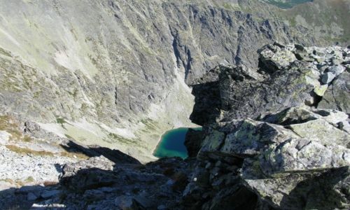 Zdjecie SOWACJA / Tatry Wysokie / Przecz Daxtera pod Krywaniem / Zelene Kryvanske Pleso II