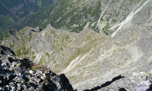 Zdjecie SOWACJA / Tatry Wysokie / Krywa 2495 / Widok z Krywania
